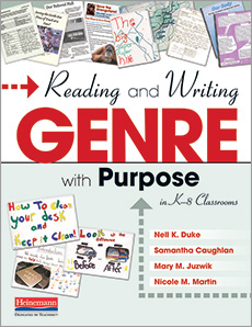 Learn more aboutReading and Writing Genre with Purpose in K-8 Classrooms