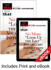 Link to No More 'Look Up the List' Vocabulary Instruction (Print eBook Bundle)