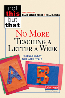 No More Teaching a Letter a Week