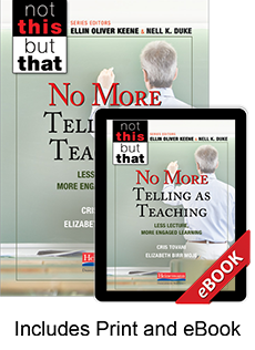 Link to No More Telling as Teaching (Print eBook Bundle)