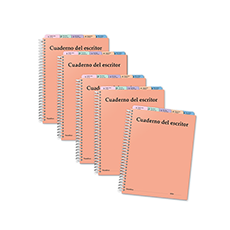 Spanish Writer's Notebook: Advanced Grade 5-6 (5pack)